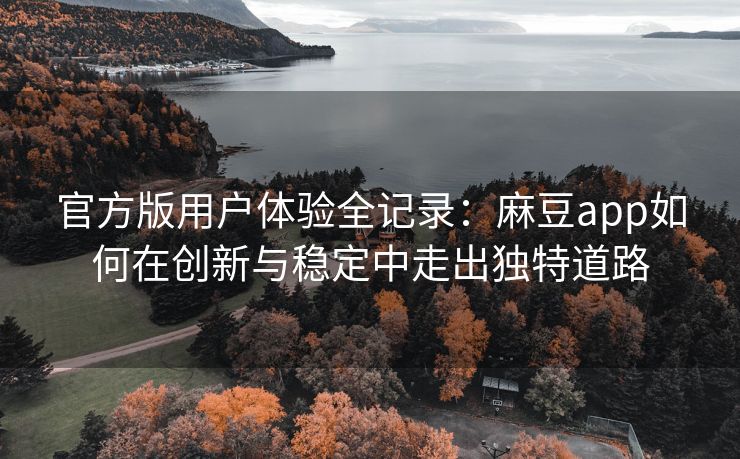 官方版用户体验全记录：麻豆app如何在创新与稳定中走出独特道路